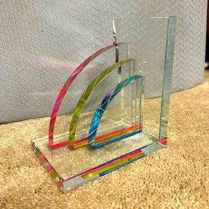 iridescent light refracting decoration